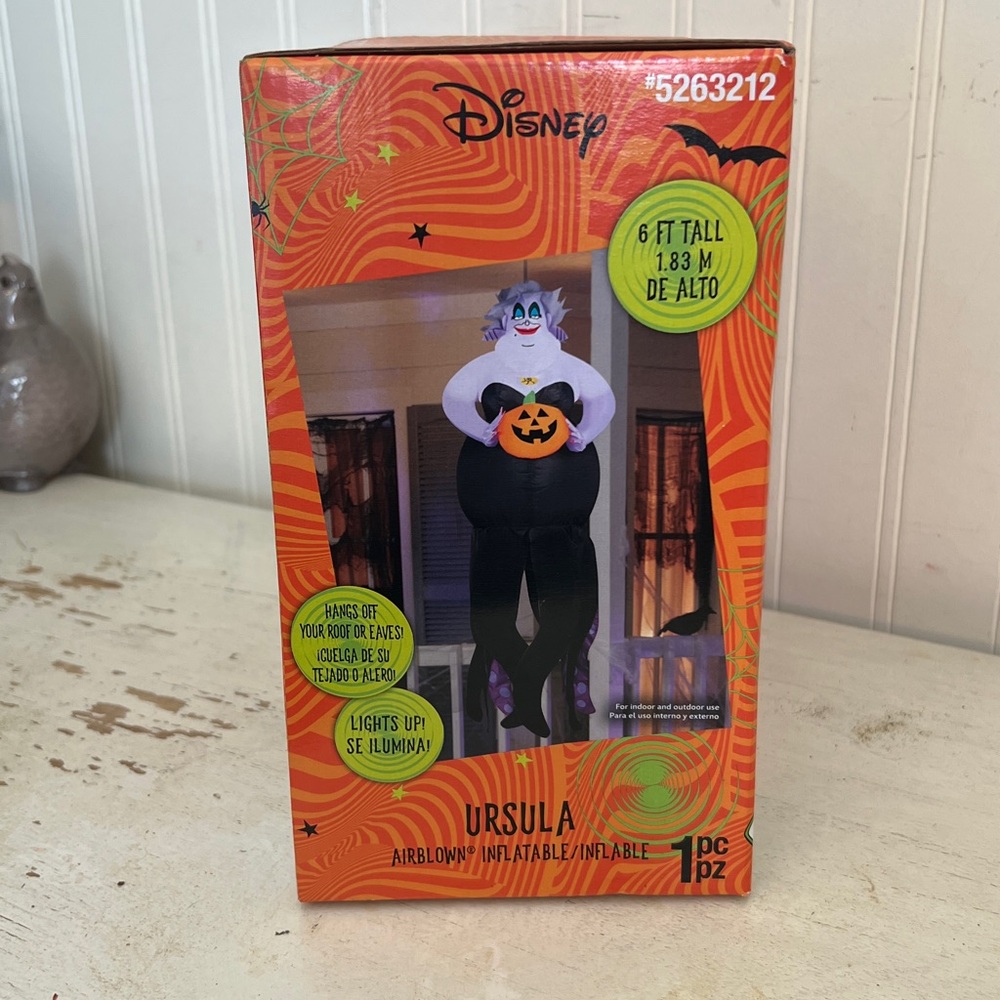 New Disney Ursula Halloween inflatable
